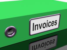 Invoices File Shows Accounting And Expenses
