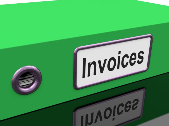 Invoices File Shows Accounting And Expenses